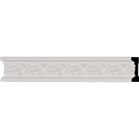 Ekena Millwork SAMPLE - 2 1/4"H x 3/4"P x 12"L Kinsley Chair Rail SAMPLE-CHA02X01KN